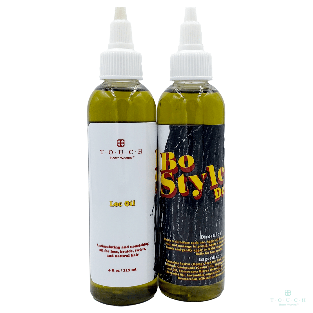 BoStyles Detroit natural loc oil for locs